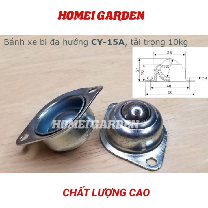 Con lăn bi cầu bánh xe bi đa hướng bằng thép CY15 hàng tốt chất lượng ...