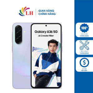 Điện thoại Samsung Galaxy A36 5G - Hàng chính hãng - Màn hình Super AMOLED 120Hz mạng 5G tốc độ cao camera chính 50MP AI