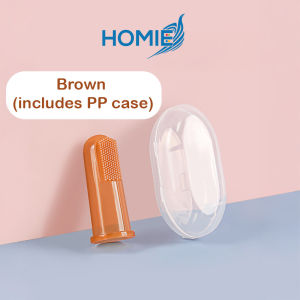 🪥HOMIE Baby Finger Toothbrush with case box / Food Grade Silicone