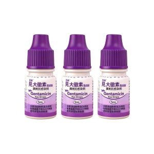Gentamicin Eye Drops for Pets 5ml Eye Infection Treatment for Dogs Cats Removes Tear Stains and Dirt Pet Eye Care Drops Safe Effective Formula