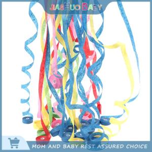 JiaShuo Baby Toy 5PC ném streamers ma thuật thủ đoạn nhiều màu hoặc trắng Spider chủ đề ma thuật đạo cụ