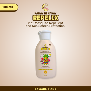 Kamay ni Nanay Repelix All-Day Sun Protection Lotion SPF30 with Natural Mosquito Repellent for Babies & Kids