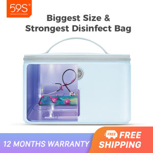 59S P55 UV LED Sterilization Mommy & Baby Bag Masks Glasses Stethoscope Disinfection box 99.9% Bacteria Germs can be Killed in 3 Min No radiation No ozone No residue