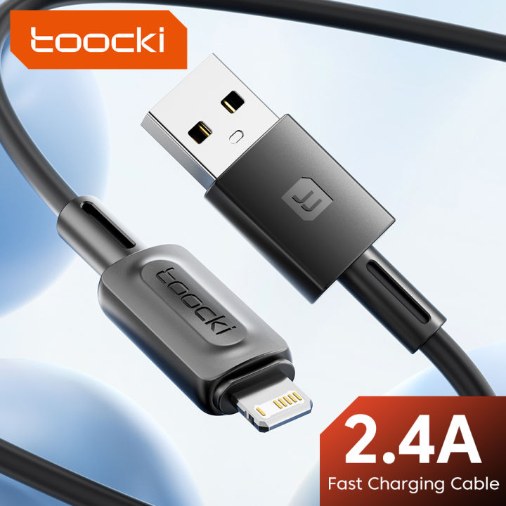 Toocki Fast Charging Lightning Cable for iPhone 14 13 pro