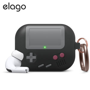 Elago AW5 Airpods Pro Case with Keychain - Classic Game Player Design