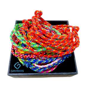 1 Kodi (20 pcs) Gelang Prusik Tali Guning Multiwarna Polos Tanpa Bandul