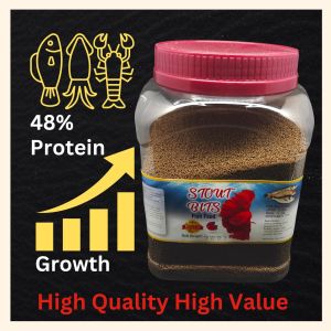 Stout Bits 0.5mm/ SB500Fish Pellet 1kg/ Aquarium Fish Food/ The Amazing Fish Pellet For Growth