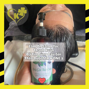 Dầu Gội Thảo Dược MR K ONE 300ml - Đã Thêm Dầu Bơ (bổ sung Omega-3 vitamin A vitamin D và vitamin E)