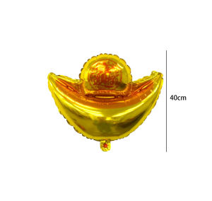 YESPERY Money Tree God of Wealth Lion Dance Foil Balloon Chinese New Year Decorative Balloons 3D Large Standing Balloon Party Photo Props