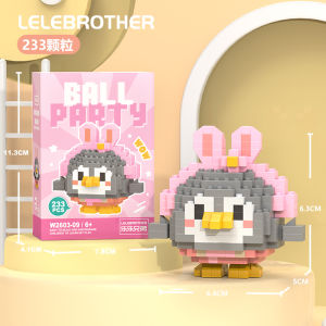 Mainan Balok BLOK Cartoon Nano Block Puzzle DIY 3D Kartun