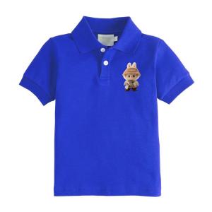 Boys & Girls Athletic Polo Cotton Short Sleeve Youth Performance Activewear Golf Shirt for Kids