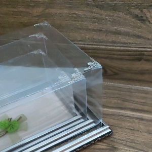 Kotak Seserahan Frame Fiber Isi 3 Hantaran Frame Pernikahan Dengan Tutup Mika Alas Triplek