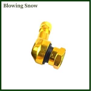 Blowing 1Pcs Motorcycle Valve Stems Rim 90 Degree Angle Aluminum Alloy Valve Wheel Tire Tubeless Valve Caps For Rim Wheel Parts