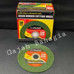 Mata batu gerinda potong 4 inch 12mm Tjap Mata 4" cutting wheel