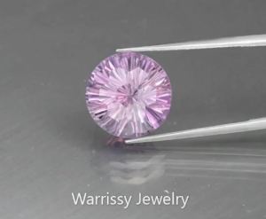 Round Brilliant Natural Unheated Purple Amethyst 7.66 ct Uruguay