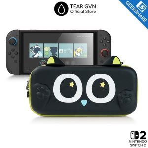 Túi đựng bảo vệ cứng cáp GeekShare Luo Xiaohei hỗ trợ đựng sạc cho Nintendo Switch 2