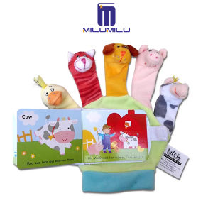 Old Macdonald Had a Farm Finger puppet toy book By Scholastic