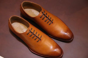 Giày tây patina da bò ý nhập cao cấp siêu mềm màu bò  đen  nâu