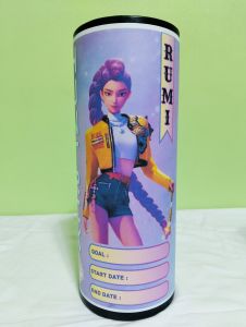 Huntrix Rumi Zoey Mira KPOP Demon Hunters Alkansya Ipon Challenge