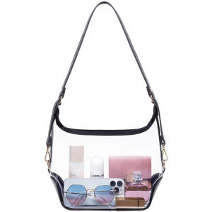 Trending fashion mini womens handbag jelly bag tote jelly plastic bag fashion PVC handbag ladies shoulder jelly bags for girls