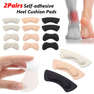 【Ship Out Within 24H】 2 Pairs Reusable Heel Pain Relief Anti-slip Foot Care Protector Heel Cushions Heel Liner Protector High Heel Shoe Pads Heel Shoe Insoles
