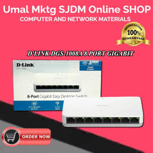 DLINK DGS-1008A 8 PORTS SWITCH HUB GIGABIT