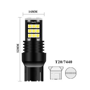 1pcs T20 1157 reverse light brake light 1156 ba15s LED signal super bright W21W P21 5W LED Car Signal Light Auto Reverse Light