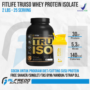 Fitlife TRUISO 2 Lbs Whey Protein isolate Wpro Iso True Iso Susu Cutting
