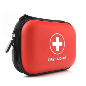 Waterproof PU First Aid Bag Empty for Outdoor Travel Car Home Emergency Survival Kit Household Camping Small Medical Box Travel
