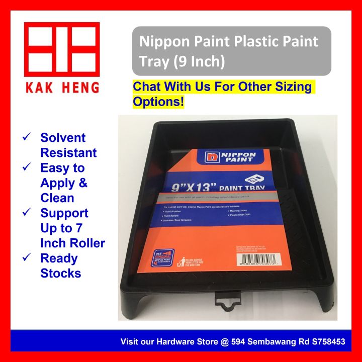 Nippon Paint Plastic Roller Tray (9 Inch) | Lazada Singapore
