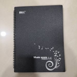 Expandable Music Sheet Holder A4 升级款全本可展开四页,放40张纸
