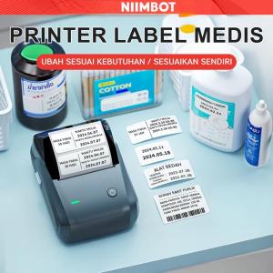 Printer Label Murah NIIMBOT B1 Bluetooth 203DPI - Cetak Label Harga Barcode Tanpa Ribet Tanpa Tinta Hemat Biaya untuk Usaha Rumahan & UMKM
