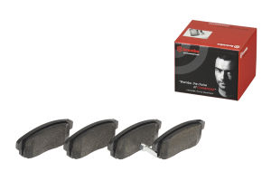 NISSAN SENTRA N16 (2001 - 2012) FRONT (DEPAN) & REAR (BELAKANG) BREMBO BRAKE PAD 100% ORIGINAL AUTHENTIC PRODUCT (PRICE FOR 4 PCS)