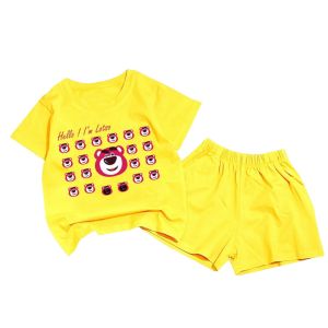 Bộ bé gái hình gấu dâu hello cho bé gái siêu xinh cho bé 6-24kg.BGL33.