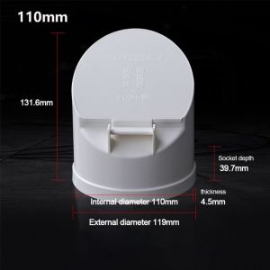Nắp Cống Chặn Mùi PVC loại lớn chống gián bịt cống thoát nước thải ngoài trời chống hôi tự động