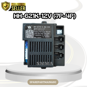SMA5 || Remote Control Bluetooth + Receiver HH-621k-24G-12v 7 Pin + 4Pin  mobil/motor mainan aki
