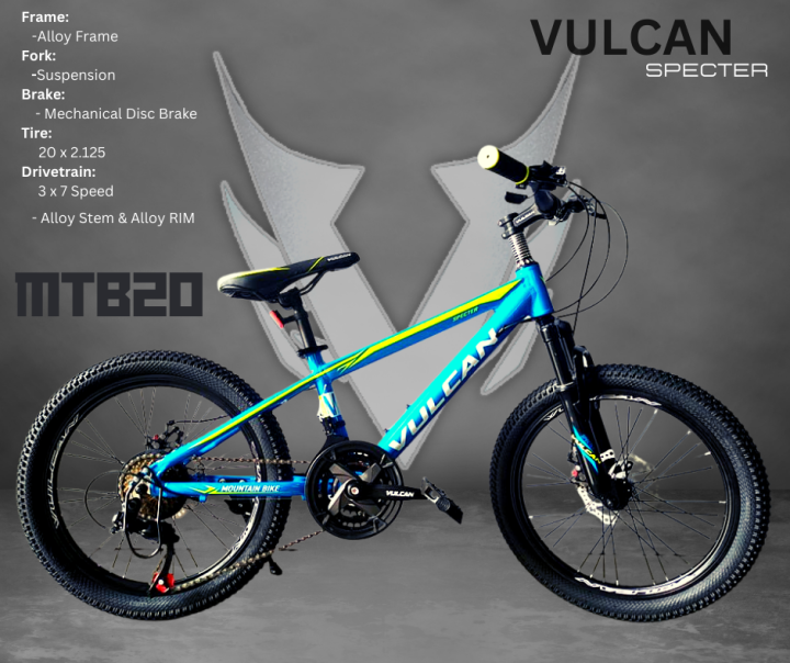 Alloy MTB 20er 3x7Speed Vulcan Bikes Lazada PH