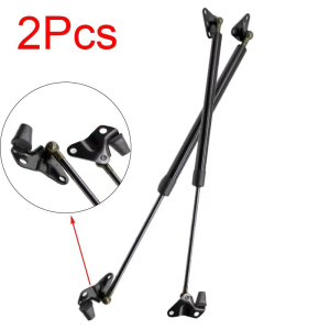 ( ราคาต่อ1คู่ ) โช๊คฝาท้าย TOYOTA COMMUTER HIACE VENTURY 2005-2019 สีแดง/ดำ 90 องศา ความสูงเดิม / เปิดสูง Hรองรับน้ำหนักได้ 130กก.