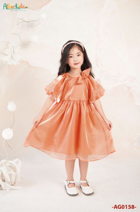 Váy mặc tết cho bé gái cực đẹp 2024- 2025 rẻ đẹp cho bé