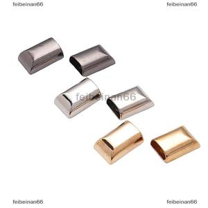 feibeinan66 10Pcs Metal Zipper Stopper Zipper Tail Clip Stop Tail Plug Head With Screw Diy Sewing Leather Hardware Craft