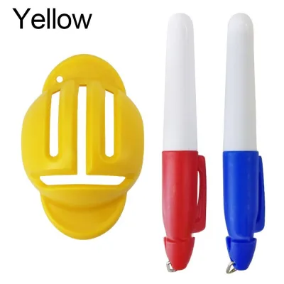 YUYUANTIAN Sport Tool Golf Tool Putting Positioning Aids Alignment Tool Golf Mark Stencil T Line Marker Golf Ball Marker