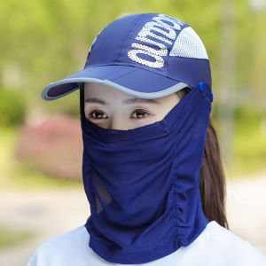 SIGVARD - Topi Visor Lipat Cadar Pantai Anti UV Panas Matahari Wanita & Pria Sport Knit Hat HAT13