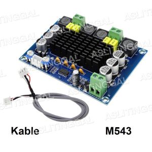 M139 M543 Kit Power Amplifier Subwoofer Digital Class D TPA3116 D2 2x50W+100W 2x120W Stereo Subwoofer 2.1 Channel Ampli Power Subwoofer Super Bass Stereo Audio XH-M139 XH-M543