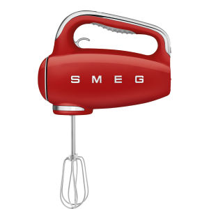 SMEG 50s Retro Style Electrical Hand Mixer - Red