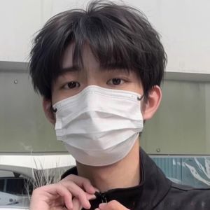 STARGOODS Synthetic Hair Anime Men Wigs Fluffy Heat Resistant Short Straight  Wig Handsome Black Male Cosplay Wig Handsome