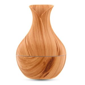 XYAX Siêu âm Máy tạo độ ẩm không khí Vân gỗ Sương Mát Máy khuếch tán tinh dầu Sáng tạo Dung tích 200ml Máy tạo sương mù mini Sử dụng tại nhà