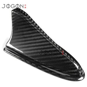 mv1 For Genesis G70 2018-2025 Dry Carbon Fiber Car Roof Racks Shark Antenna Signal Aerials Stickers Fin Cover Trim Accessories Z8K2H