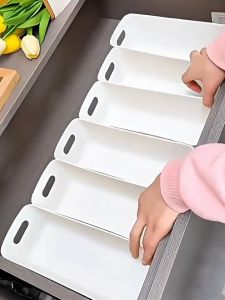 9Pcs Multifunction Storage Box Desktop Organizer for Kitchen Makeup Snacks Sundries Basket Organizer