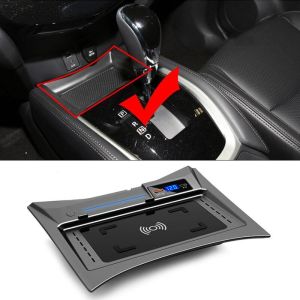 For Nissan X-Trail T32 2013-2020 QI Car Wireless Charger 15W Fast Cell phone charging Panel Adapter Interior Modification products Accessories