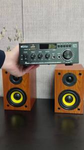Woopker AK35/AK45/AK45 Pro/AK55 Digital Amplifier Bluetooth Sound Amplifier 2 Channel HIFi FM USB Audio Amp For Home Car Karaoke